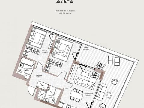 квартира за адресою Паркова вул., (Будинок 2.2 Vita)