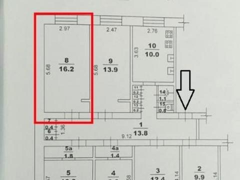 кімната за адресою Одеса, Краснова вул., 3