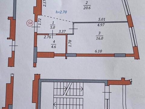 квартира по адресу Трускавецкая ул., 2б