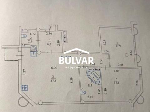 квартира по адресу Квитки-Основьяненко ул., 14