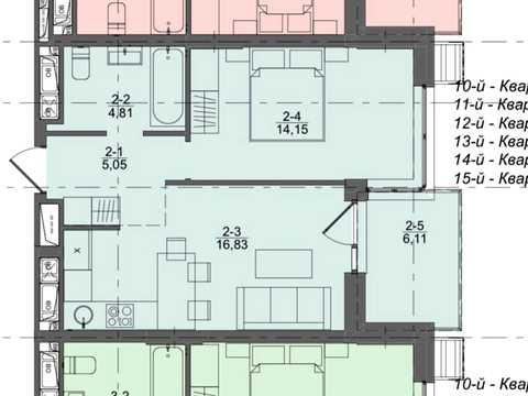 квартира за адресою Під Голоском вул., (Будинок 5)