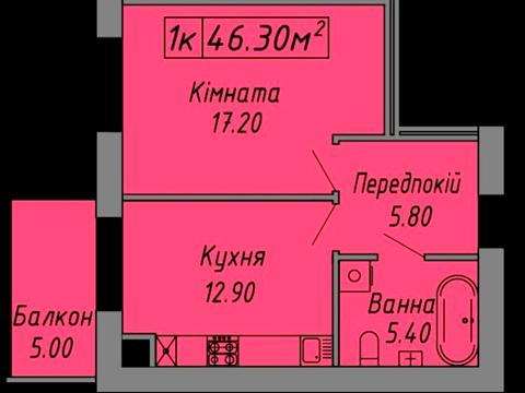 квартира за адресою Степана Бандери вул., (Будинок 3)