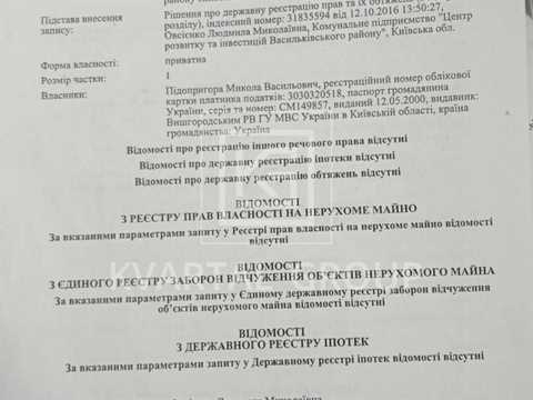 ділянка за адресою с. Гаврилівка, березова