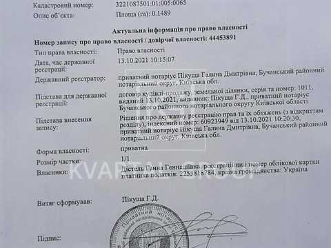 ділянка за адресою Миру, 3