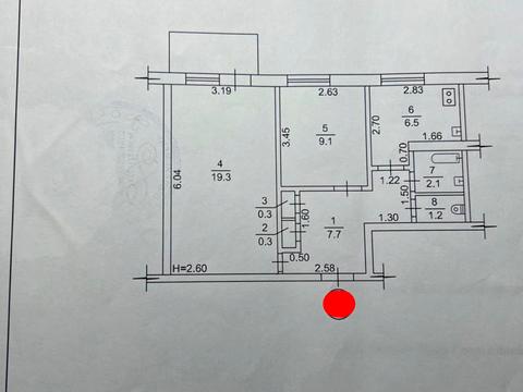 квартира по адресу Победы просп., 66б