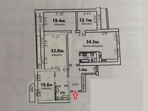 квартира по адресу Александра Довженко ул., 14/1