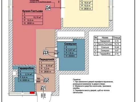 квартира за адресою Ужгородський пров., 4/1