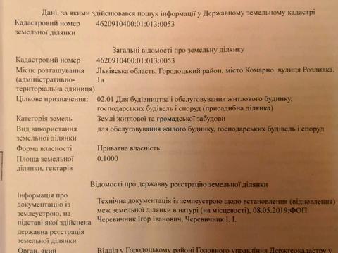 ділянка за адресою 