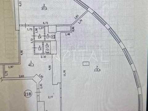 коммерческая по адресу Кловский спуск, 7