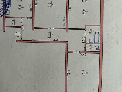 квартира за адресою Миру просп., 60/1