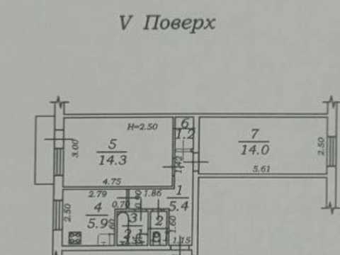 квартира по адресу Небесной Сотни просп. (Маршала Жукова), 57