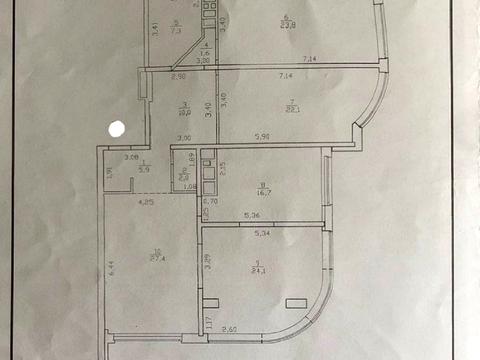квартира по адресу Литературная ул., 12а, к.1
