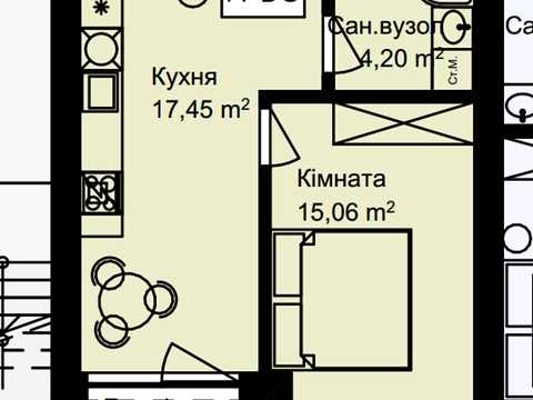 квартира по адресу Другетів ул., 116
