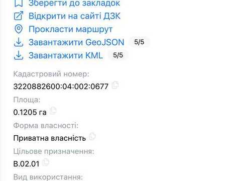 ділянка за адресою прирічна, 22