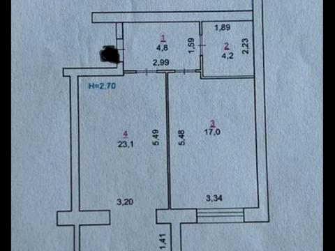 квартира по адресу Євгена Рихліка ул. (5-й Щорса), 15 к1-8