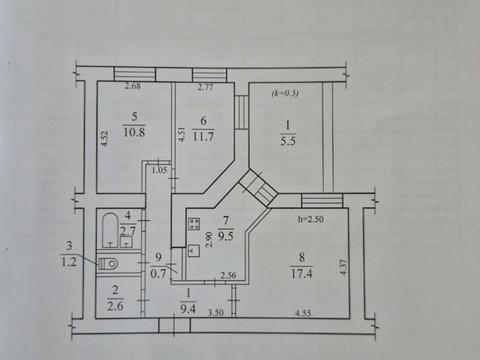 квартира за адресою Ливарна вул., 17
