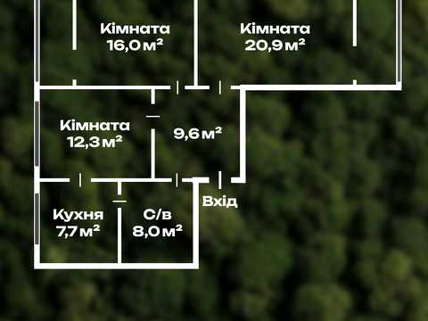 квартира за адресою Рональда Рейгана вул. (Теодора Драйзера), 8-А