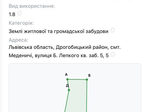 участок по адресу 