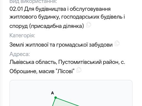 участок по адресу 
