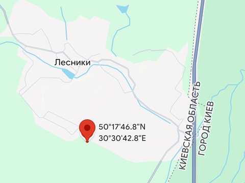 участок по адресу Лісова ул.