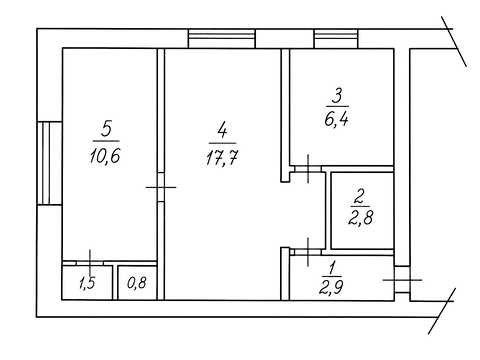 квартира по адресу Борщаговская ул., 202