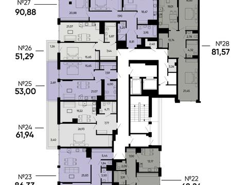 квартира по адресу Раковского ул., (Будинок 2)