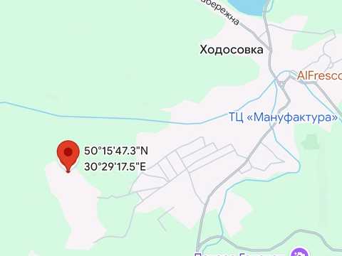 участок по адресу Сонячна