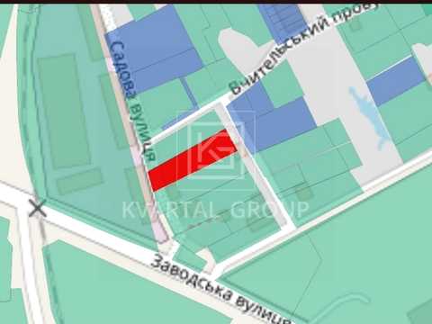 ділянка за адресою Учительський пров.