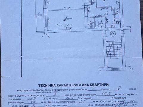 квартира за адресою Костя Левицького вул. (), 106