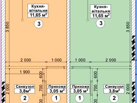 квартира по адресу Захисників України ул., 1