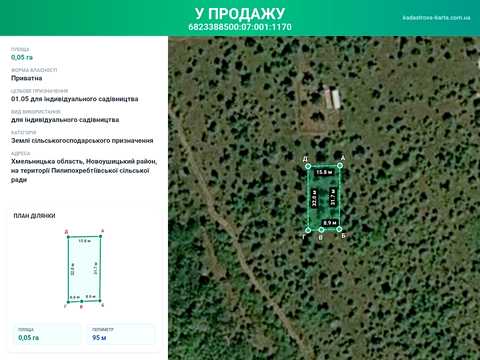 участок по адресу 