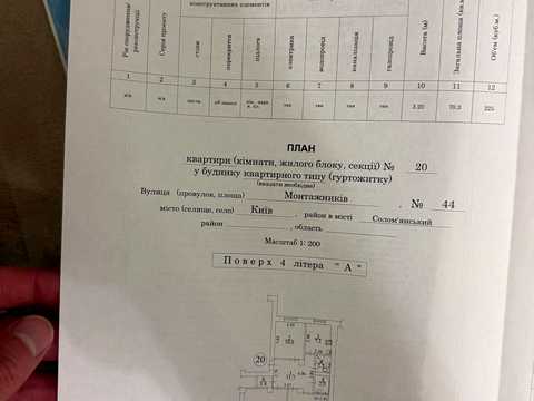 квартира за адресою Монтажників вул., 44