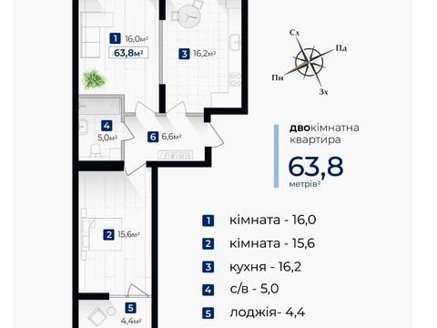 квартира по адресу Гната Хоткевича ул., (Будинок)