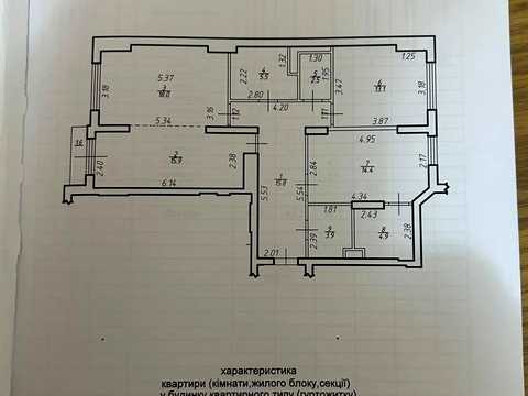 квартира за адресою Кобилянської вул., 22А корпус 3
