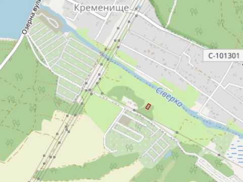 участок по адресу Центральна