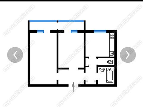 квартира за адресою Миколи Бажана просп., 9-Б