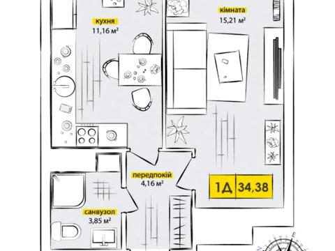 квартира за адресою Івана Кочерги вул., 28