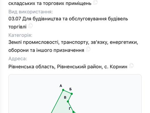 участок по адресу 