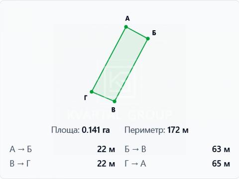 участок по адресу 