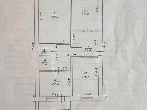 квартира за адресою Михайла Грушевського вул. (Котовського), 97/2