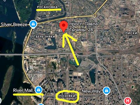 квартира по адресу Павла Тычины просп., 28