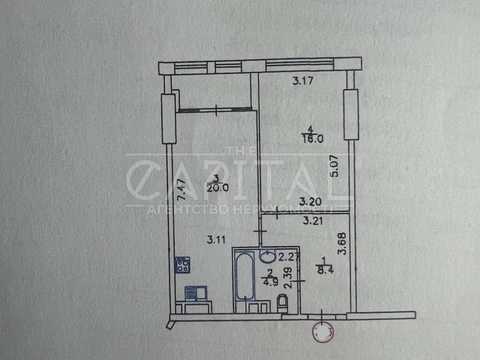 квартира за адресою Берестейський просп. (Перемоги), 11 к2