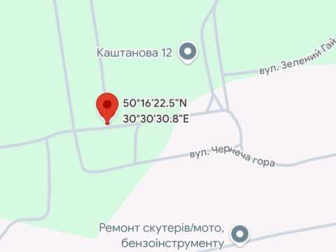 участок по адресу Чернеча Гора