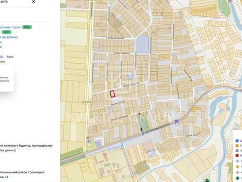 участок по адресу Електриків