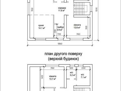 будинок за адресою с. Байківці, новобудови