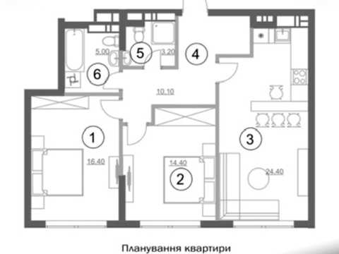 квартира по адресу Николая Пимоненко ул., 19