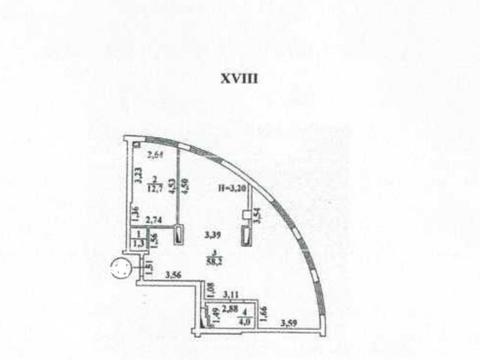 квартира по адресу Люстдорфская дорога ул. (Черноморская дорога), 55м