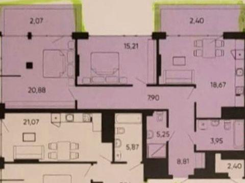 квартира по адресу Раковского ул., 24