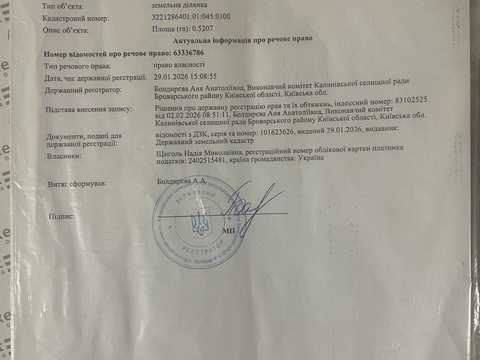 ділянка за адресою 