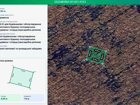 ділянка за адресою івасюка